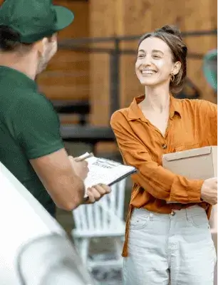 Ridly rubbish removalist with happy customer