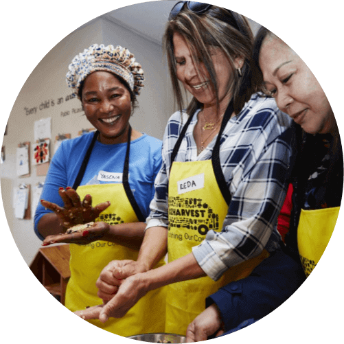 happy ozharvest volunteers